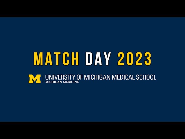 Match Day 2023 at University of Michigan Medical School
