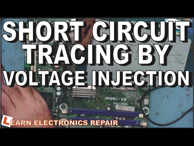 How to SAFELY use Voltage Injection to trace Short Circuits - Tutorial LER #174