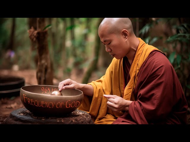 Healing Singing Bowls. 963 Hz Frequency of God, Spiritual Connection. Tibetan Healing Music.