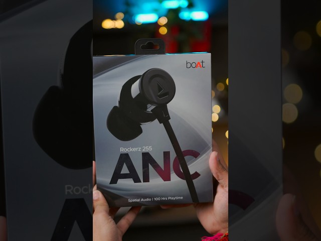 Best Neckband with ANC ?  boAt Rockerz 255 #LegacyInEveryBeat #Rockerz255ANC #PowerPacked #boAtAudio