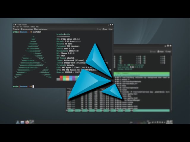Artix Linux with KDE Plasma - Best Arch Based Distro?