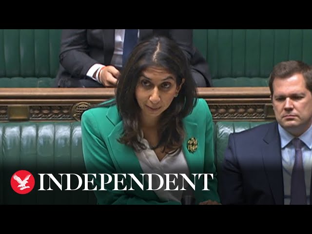 Watch again: Suella Braverman to make a statement on Israel’s military operation in Jenin