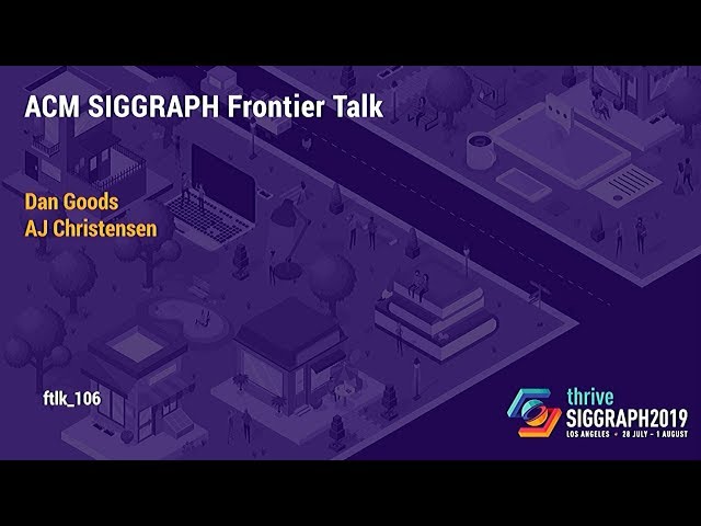 SIGGRAPH University : Visual Strategy