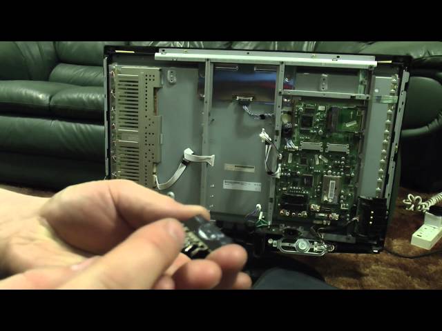 How to repair a Samsung LCD TV with a flashing standby light