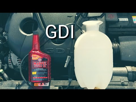 Marvel mystery oil takes on engine knock and valve gunk