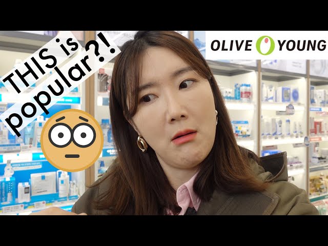 What Koreans are buying at OliveYoung for Spring these days! #oliveyoung #올리브영