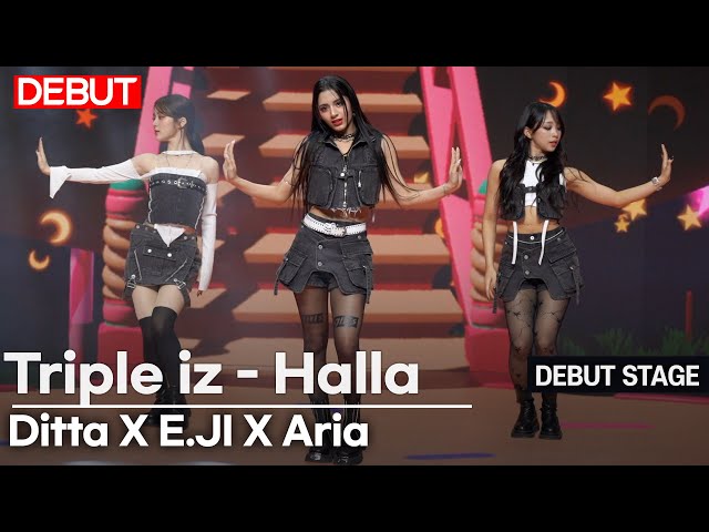 [DEBUT] Triple iz - Halla Stage | SECRETNUMBER Dita·X:in Aria·Ichilin' E:JI UNIT | MEDIA SHOWCASE