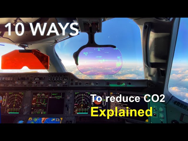 10 ways to reduce carbon emission as a pilot #greenpilot
