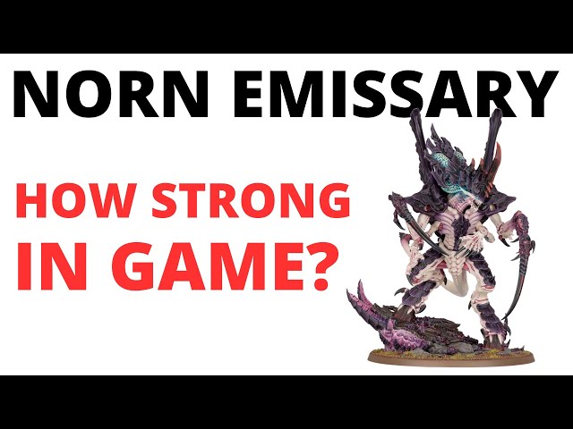 Norn Emissary Full Rules Review in Codex Tyranids: Is it Good in Game?