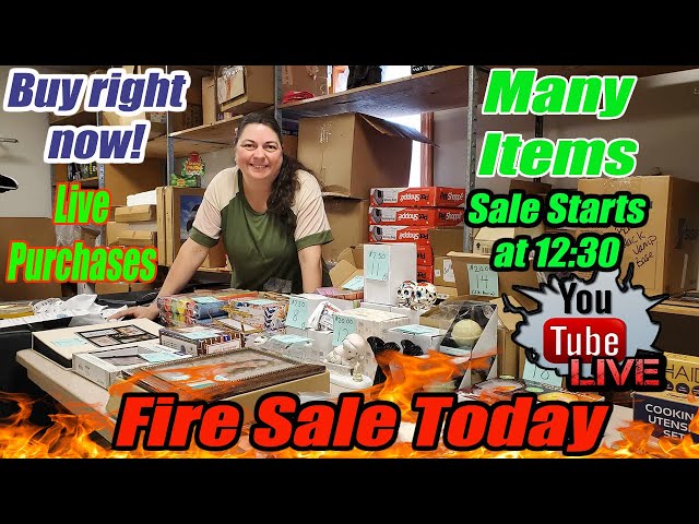 Live Fire Sale Buy Direct From Me And Get Great Discounts