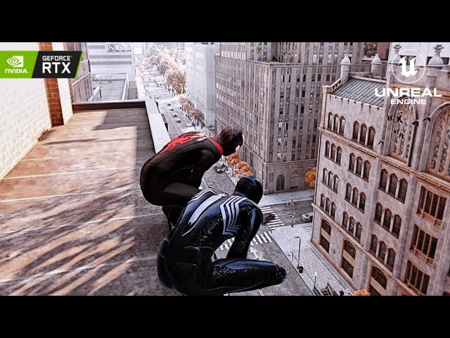 Marvel Spider-Man 2 Miles Morales & Black Symbiote Suit - Cinematic Reshade ► Spider-Man PC