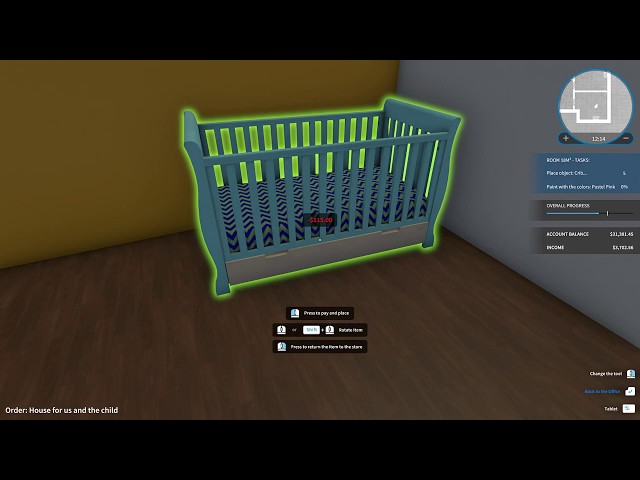 Let's Play House Flipper - Cleaning Up The Nursery