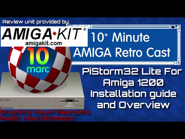 PiStorm32 Lite for Amiga 1200 - Installation guide and review