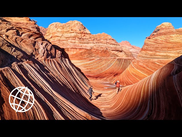 The Wave & Coyote Buttes North, Arizona, USA  [Amazing Places 4K]