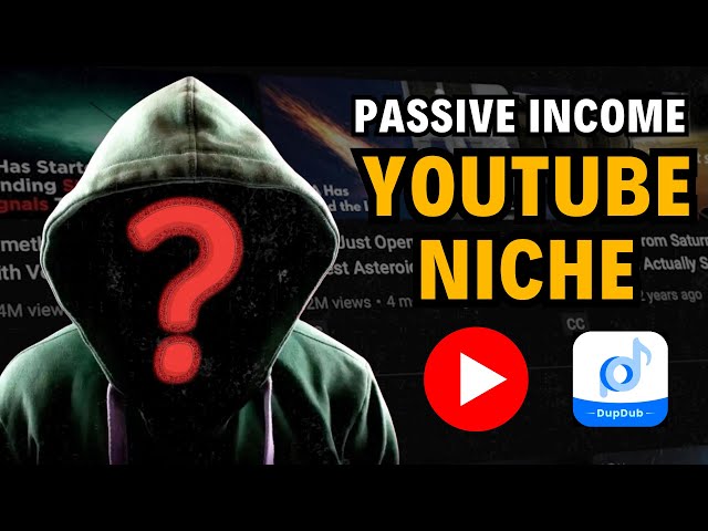 How to make PASSIVE income with a FACELESS channel using DupDub AI tool