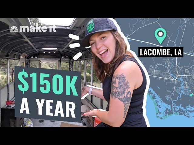 Living On A School Bus On $150K A Year | Millennial Money
