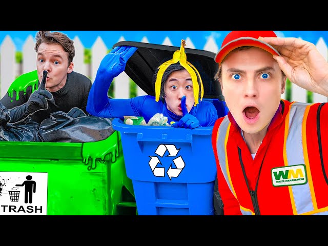 EXTREME CAMOUFLAGE HIDE AND SEEK!! (TRASH EDITION)