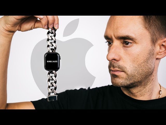 I Turn A Cuban Chain Into An Apple Watch Strap