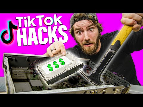 Trying TikTok Computer Hacks...