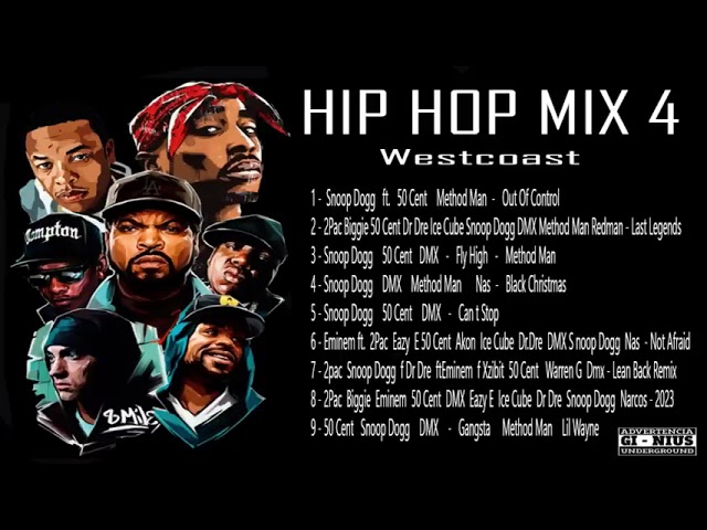 HIP HOP MIX 2023 Snoop Dogg, Dr  Dre, Nas, 2Pac, Eminem, DMX , 50 Cent, Ice Cube, WC, Xzibit