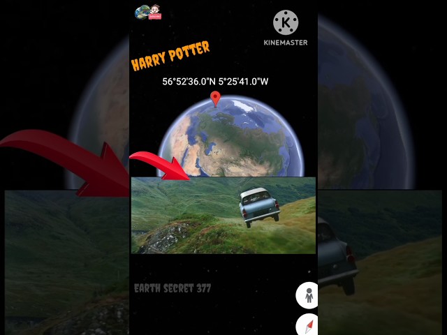 Harry Potter movie location found on google map and google earth 🌎