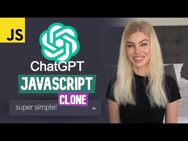 🛑 Build ChatGPT in JavaScript (Super simple!!) | JavaScript, HTML, CSS
