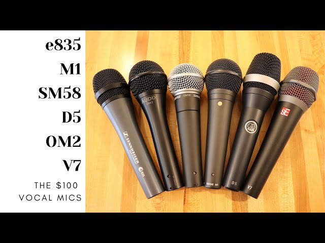The $100 Dynamic Vocal Mics
