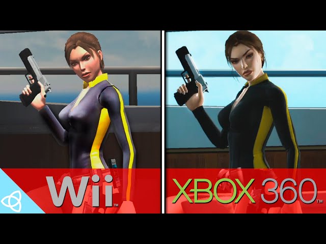 Tomb Raider: Underworld - Wii vs. Xbox 360 | Side by Side