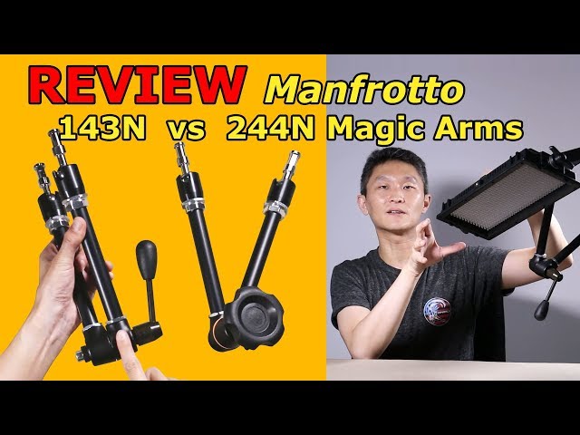 Review: Manfrotto Magic Arms 143N & 244N Magic Arm - Which is Best?