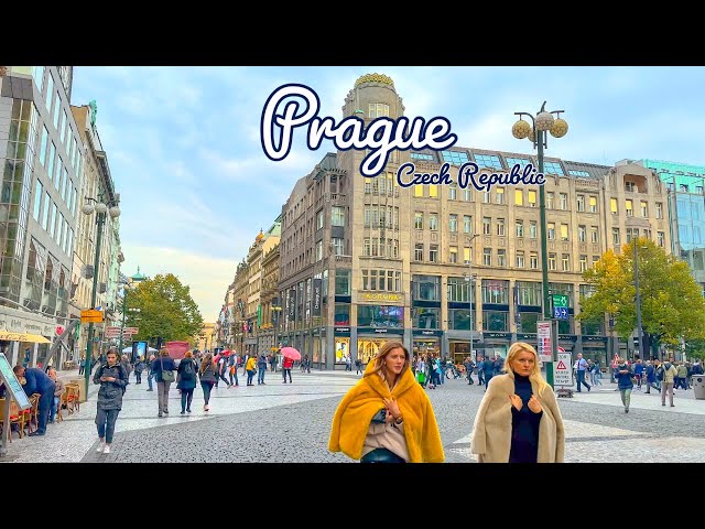 Prague, Czech Republic 🏰 - An Old Wonderland- 4k HDR 60fps Walking Tour