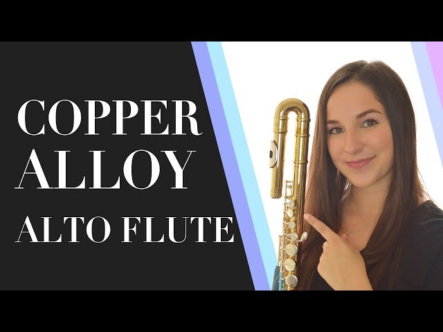 Copper Alloy Alto Flute by Trevor James Review Video