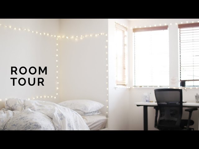 room & desk tour ✨ minimal student space
