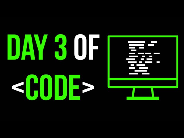 Day 3 of Code: If-Statements! (+ A Coin Toss Game)