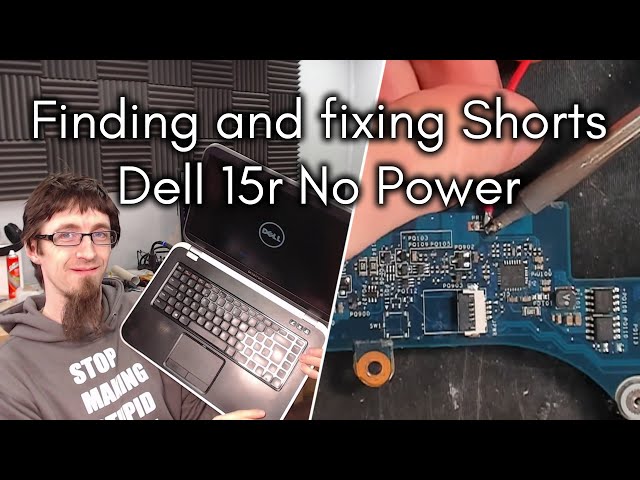Dell 15r No Power, Charger Turns Off - LFC#291