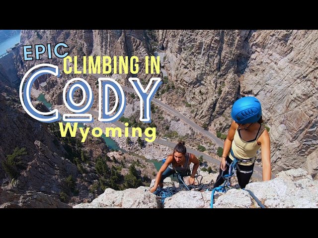 Rock Climbing in Cody, Wyoming // I'll Tell You What's Cool Route