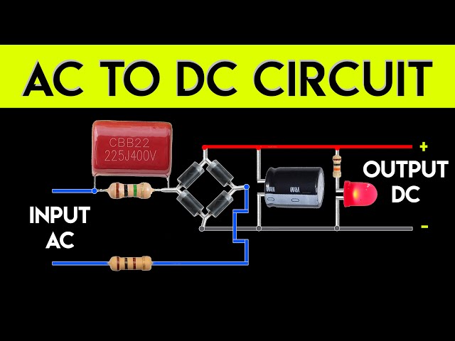 Ac to dc converter circuit 220V TO 24V DC Output