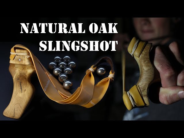 How To Carve A Natural Oak Slingshot