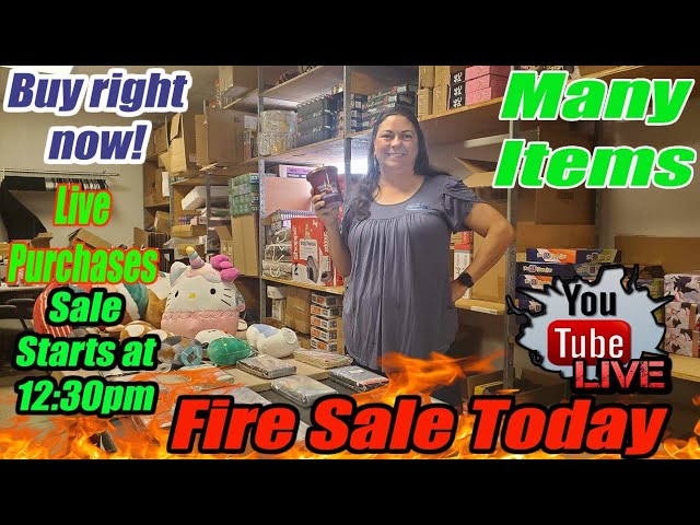 Live Fire Sale $1.00 New Clothes, Toys, Candles, Shoes, Cards & More Buy Direct From me & get deals