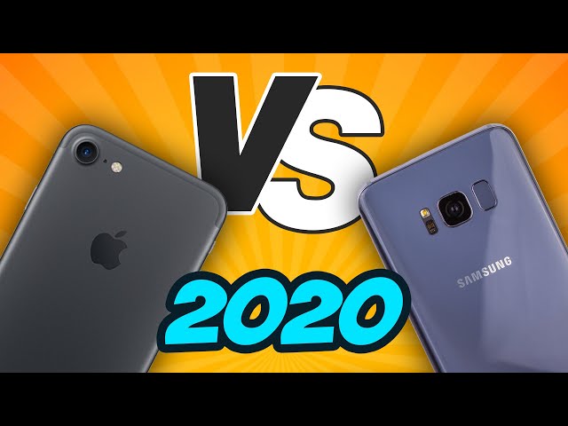 iPhone 7 vs Samsung S8 Speed Test | May 2020 *surprising results*