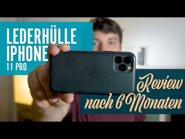Lederhülle iPhone 11 Pro Review (Deutsch) - Überzeugt das teure iPhone Case?