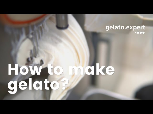 FREE Gelato course - Gelato formulation and production intro