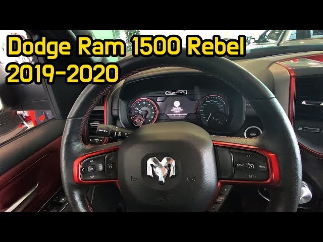 2019-2020 Dodge Ram 1500 Rebel Interior