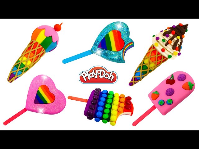 DIY How to Make Ice Cream out of Play Doh Clay
