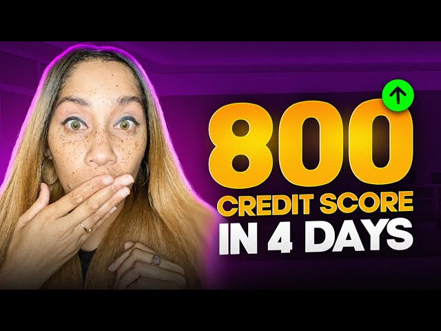 🤫Secret ￼Credit Hack To Get 800￼ Credit Score￼ In 4 Days! Watch Now!