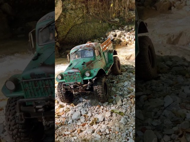 Dodge Power Wagon,  year 1946 #crawler #like #rc #subscribe #traxxas #Axial #nature