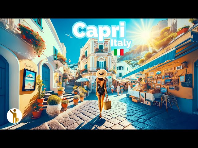 Capri, Italy 🇮🇹 - The Isle of Dreams - 4K 60fps HDR Walking Tour