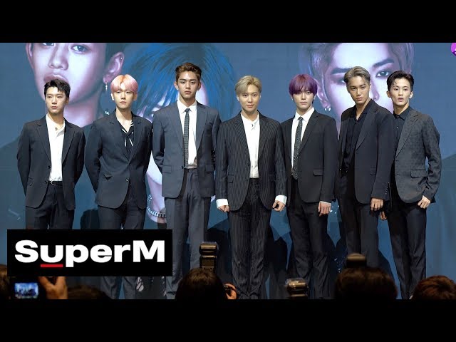 '슈퍼엠(SuperM) Launching' Press Conference GREETING PHOTO TIME