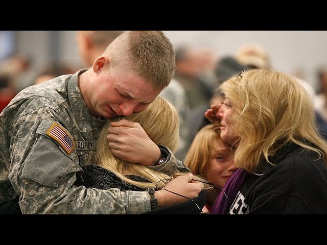 Most HEARTWARMING Military Homecoming Surprises!