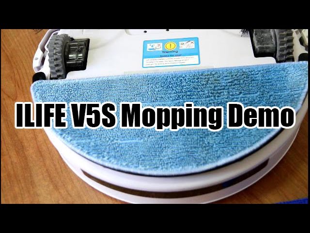 Chuwi ILIFE V5S (or V5 Pro) Mopping Demo