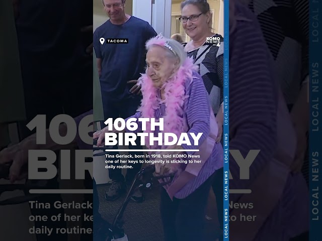 Tacoma woman celebrates 106th birthday, shares keys to her longevity